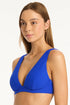 Sea Level Honeycomb Longline Bra Top